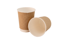 Стакан крафт бумажный двухслойный 110 мл (артикул: 062200054) купить в разделе «Бумажные стаканчики».
