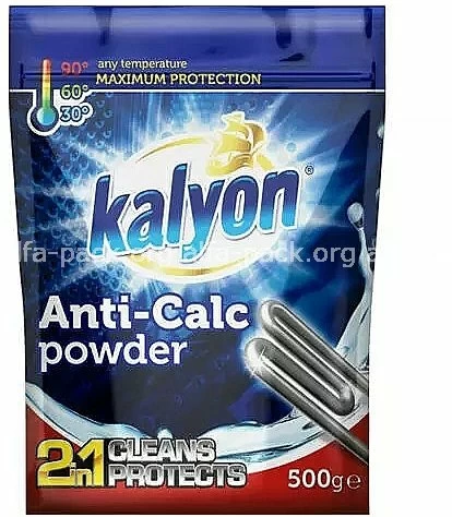 KALYON Порошок Анти-кальк д/пральних машин 500г (артикул: 070408036) купити в розділі «Для прання».
