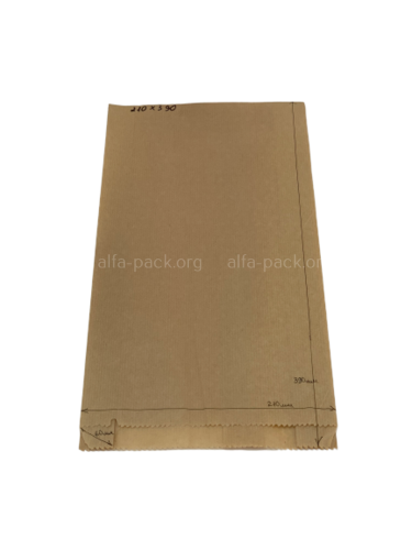 Паперовий пакет "саше" 210 * 60 * 390 купити в розділі «Паперові пакети».
