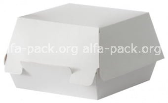 Картонна упаковка для бургера