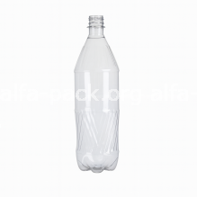 Бутылка пластиковая 1 л (28мм) рифленая (артикул: 060600061) купить в разделе «Пластиковые одноразовые бутылки».