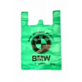  Пакет-майка 40*60 "BMW" Зеленый (артикул: 030001216) купить в разделе «Полиэтиленовые пакеты-майка».