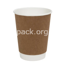 Стакан двошаровий кольоровий крафт 175 (артикул: 062500001) купити в розділі «Паперові одноразові стаканчики».