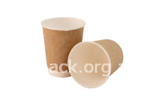 Стакан крафт паперовий двошаровий 110 мл (артикул: 062200054) купити в розділі «Паперові одноразові стаканчики».
