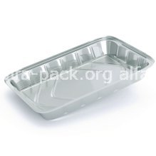 Харчовий одноразовий алюмінієвий контейнер SP86L (прямокутний), 2100 мл, 315×215×42 мм  (артикул: 010600011) купити в розділі «Алюмінієва харчова одноразова упаковка».