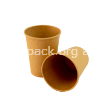 Стакан крафт паперовий одношаровий 110 мл (артикул: 062100005) купити в розділі «Паперові одноразові стаканчики».