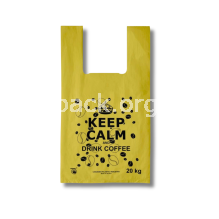 Пакет-майка «Кофе» 300*500 мм (артикул: 030001245) купить в разделе «Полиэтиленовые пакеты-майка».