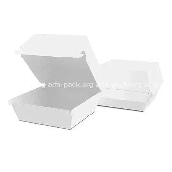 Картонная упаковка для бургера