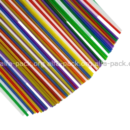 Трубочка "Алкогольна" рожева  210 мм*3 мм (артикул: 060714008) купити в розділі «Кришки для паперових стаканчиків та аксесуари».