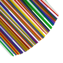 Трубочка "Алкогольна" рожева  210 мм*3 мм (артикул: 060714008) купити в розділі «Трубочки».