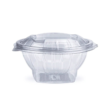Салатник 750 мл із відкидною кришкою (артикул: 062300003) купити в розділі «Пластикова харчова одноразова упаковка».
