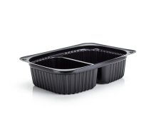 Соусник ПС-183, чорний дно (артикул: 010100207) купити в розділі «Пластикові соусники».