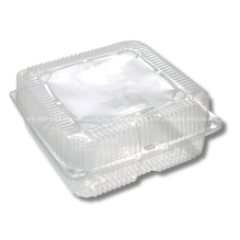 Одноразовий пластиковий контейнер 40 ПЕТ HF 212*212*90 мм (2900 мл) (артикул: 010701417) купити в розділі «Пластикова харчова одноразова упаковка».