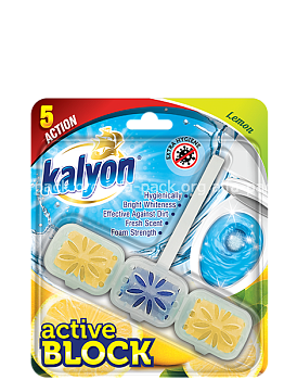 Активный блок для унитазов Лимон 57g