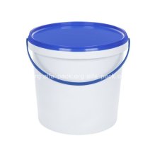Відро 3 л. пластикове для харчових продуктів, біле, високе (артикул: 020000193) купити в розділі «Відра».