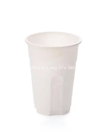 Стаканчик одноразовий з кукурудзяного крохмалю 250мл (артикул: 060800032) купити в розділі «Біорозкладний одноразовий посуд».