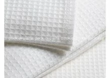 Вафельна тканина у рулоні 45*60 м., 120 г/м (артикул: 070100054) купити в розділі «Госптовари».