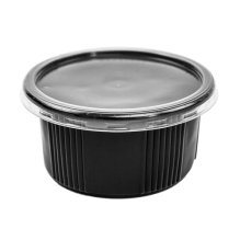 ОригОдноразовая супница, чорна  ПП-115 (артикул: 010100193) купити в розділі «Пластикова харчова одноразова упаковка».