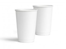 Стакан паперовий двошаровий білий 110 мл (артикул: 062100067) купити в розділі «Паперові одноразові стаканчики».