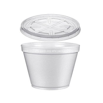 Супниця зі спіненого полістиролу 450 мл