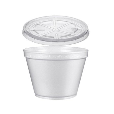 Супниця зі спіненого полістиролу 450 мл (артикул: 010600533) купити в розділі «Полістирольні супники».