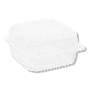 Одноразовий пластиковий контейнер 25 ПЕТ HF 155*151*79 мм (1440 мл)