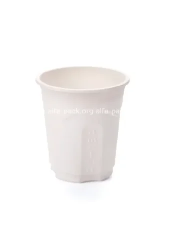 Стаканчик одноразовий з кукурудзяного крохмалю 200 мл (артикул: 060800030) купити в розділі «Біорозкладний одноразовий посуд».