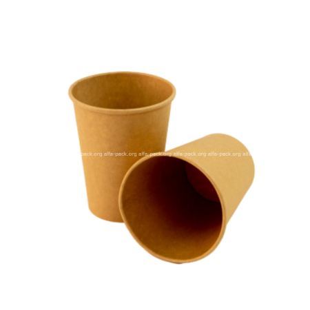 Стакан крафт паперовий одношаровий 110 мл (артикул: 062100005) купити в розділі «Паперові стаканчики».