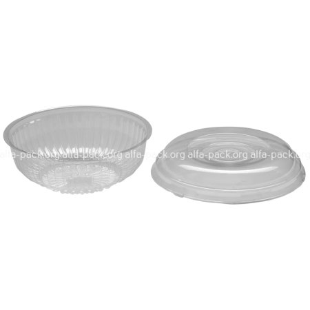 ОригУпаковка для салата  ПС-210, прозрачная (артикул: 010100052) купить в разделе «Пластиковая упаковка для салатов и полуфабрикатов».